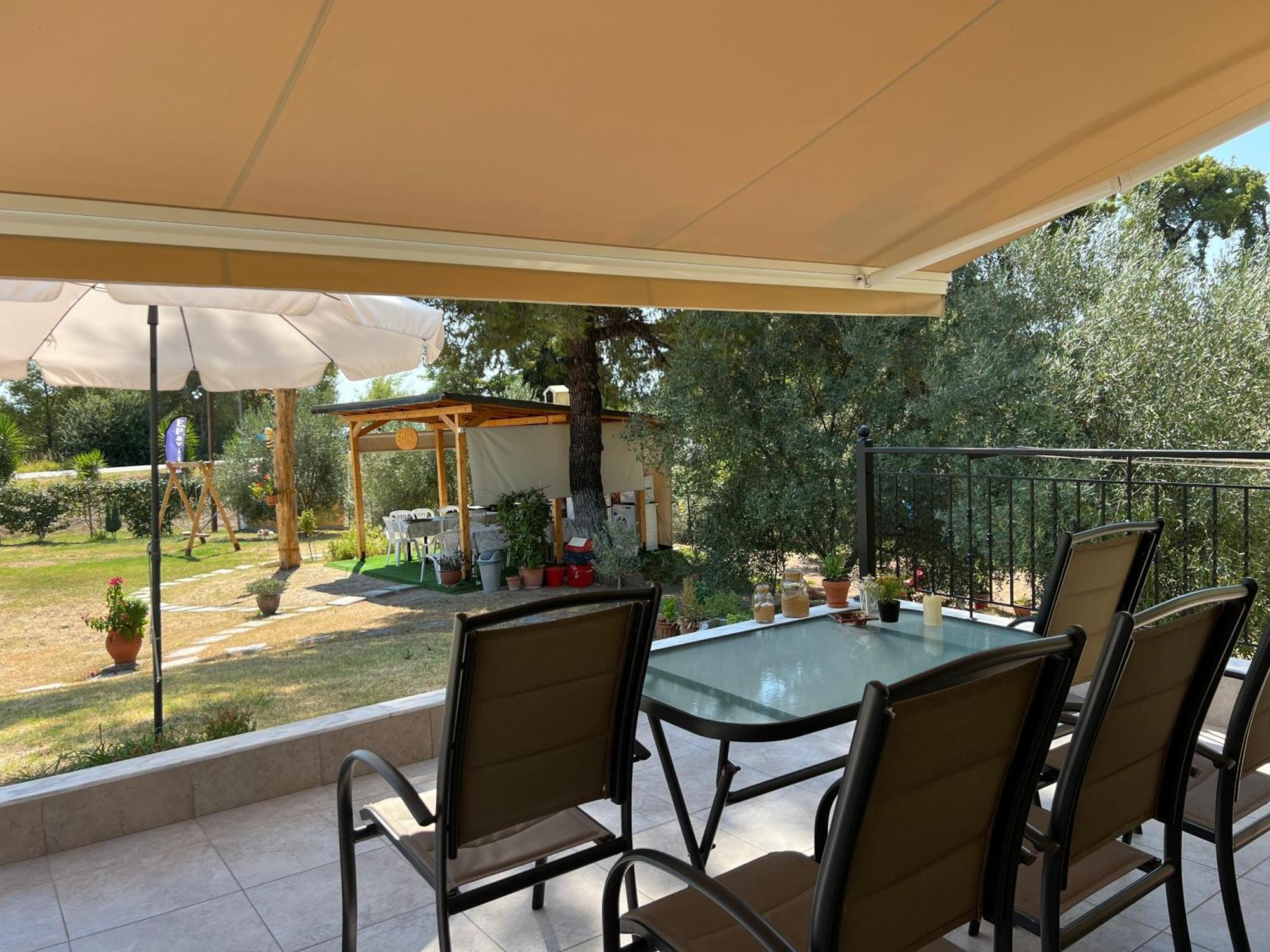 Epavli Xenia Pefkochori-Paliouri 50M Apartment ภายนอก รูปภาพ