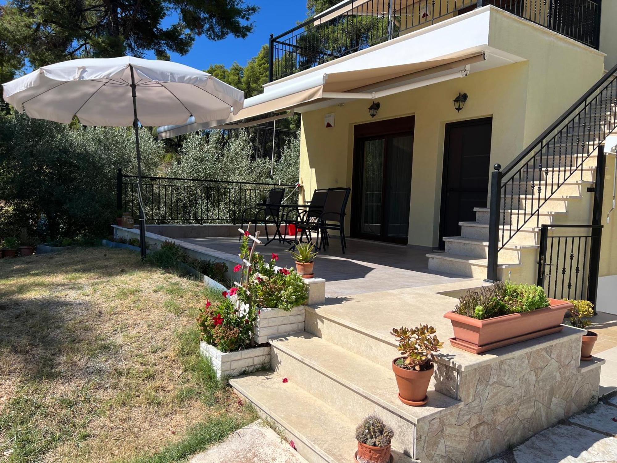 Epavli Xenia Pefkochori-Paliouri 50M Apartment ภายนอก รูปภาพ